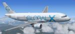 FSX/P3D Airbus A320-200 GlobalX Airlines package